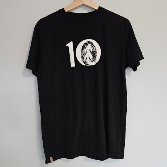 Men's Tentree Recycled Polyester Woodgrain T-Shirt - Size Medium - Picture 3 of 6